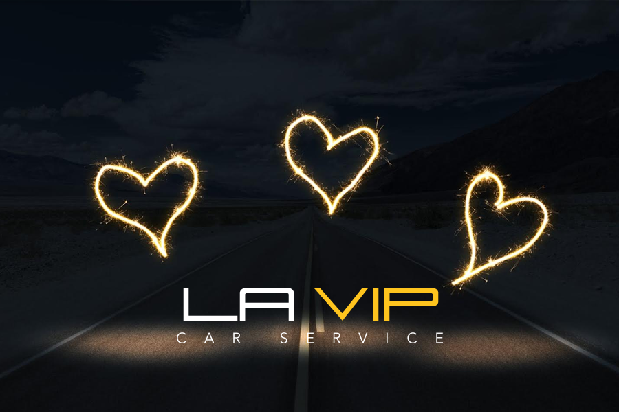 Ride and arrive in style by the best luxury car in LA in the month of love