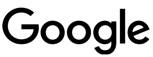 Google corporate client logo in black