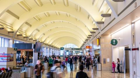 john-wayne-airport-car-service-sna The spacious and clean leather interior of a luxury SUV providing premium airport transportation near me in Orange County.