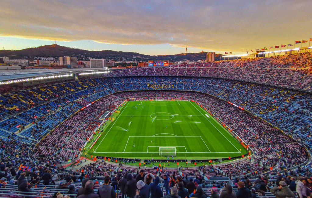 football stadium image Professional chauffeur service at the Los Angeles football stadium for 2026 games